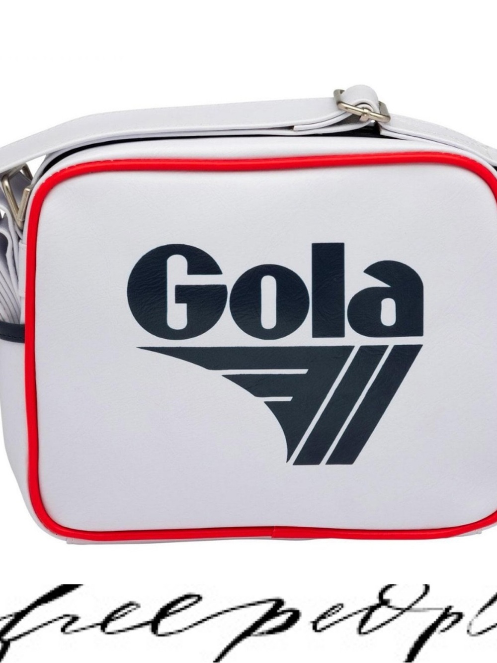 Gola White and Red Micro Redford shoulder bag❤️ NWT
